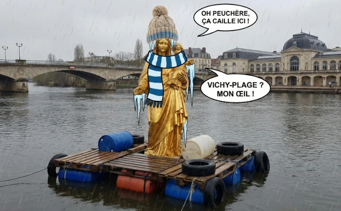 madonne sur l'eau